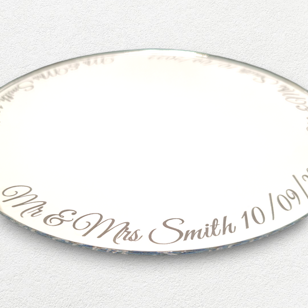 Circle Shaped Crafting Sets, Bespoke Sizes, Holes or Hoops Options & Engraving Services