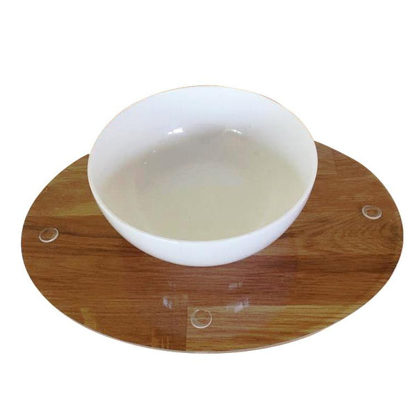 Oval Placemat Set - Clear