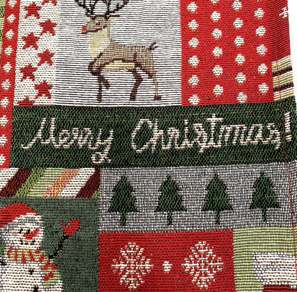 Patchwork Style Christmas Table Runners