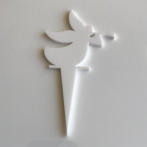 Trumpet Calling Angel Cake Toppers