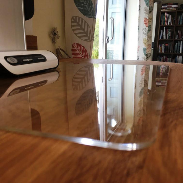 Square Worktop Saver - Clear