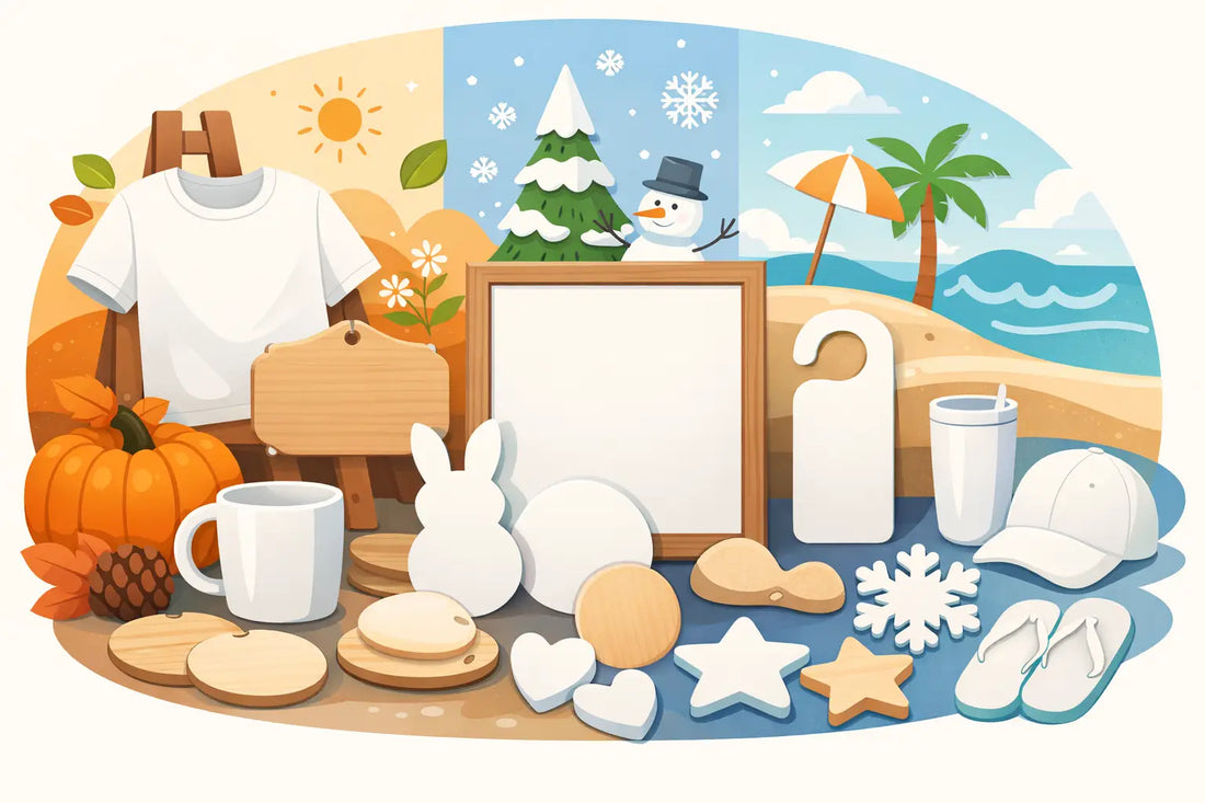Best Seasonal Craft Blanks for Every Project