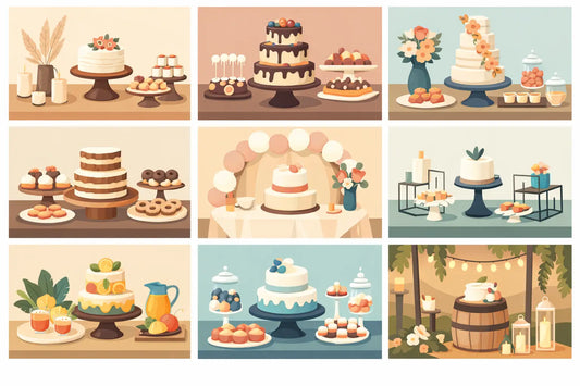12 Cake Table Setup Examples That Look Considered