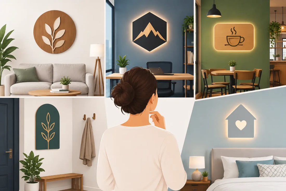 How to Personalise Wall Signs for Every Space