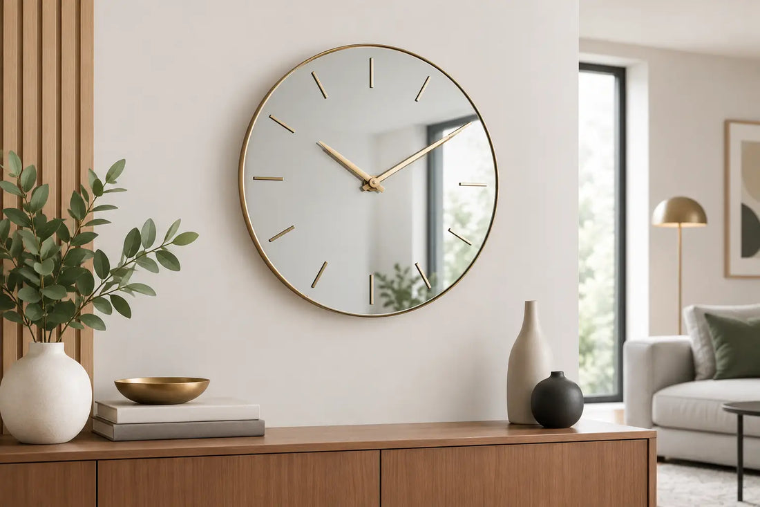 Mirror Wall Clock Review: Style, Size and Finish