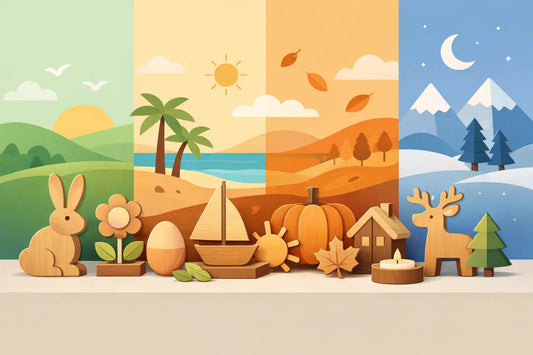 Seasonal Wooden Decorations That Work Year-Round