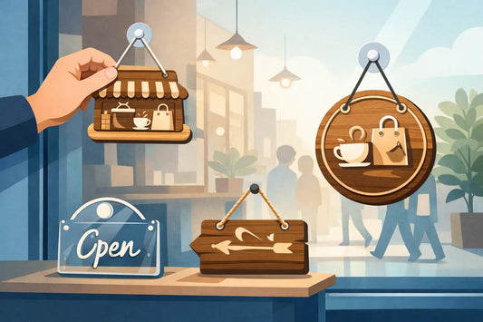 Personalised Shop Open Signs That Get Noticed