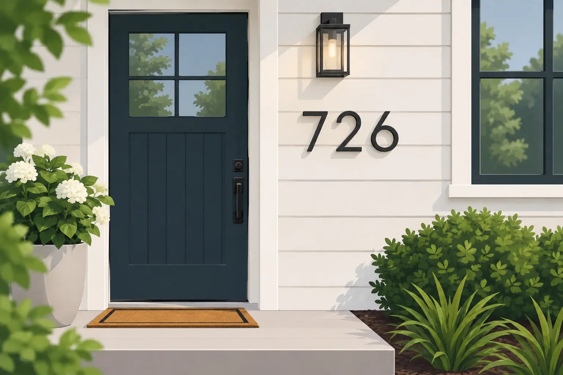 A Practical Guide to Outdoor House Numbers