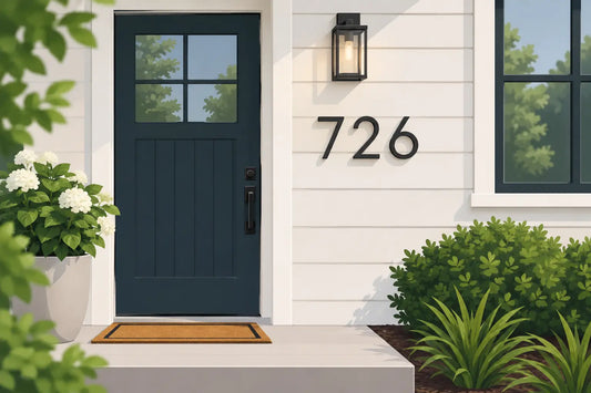 A Practical Guide to Outdoor House Numbers