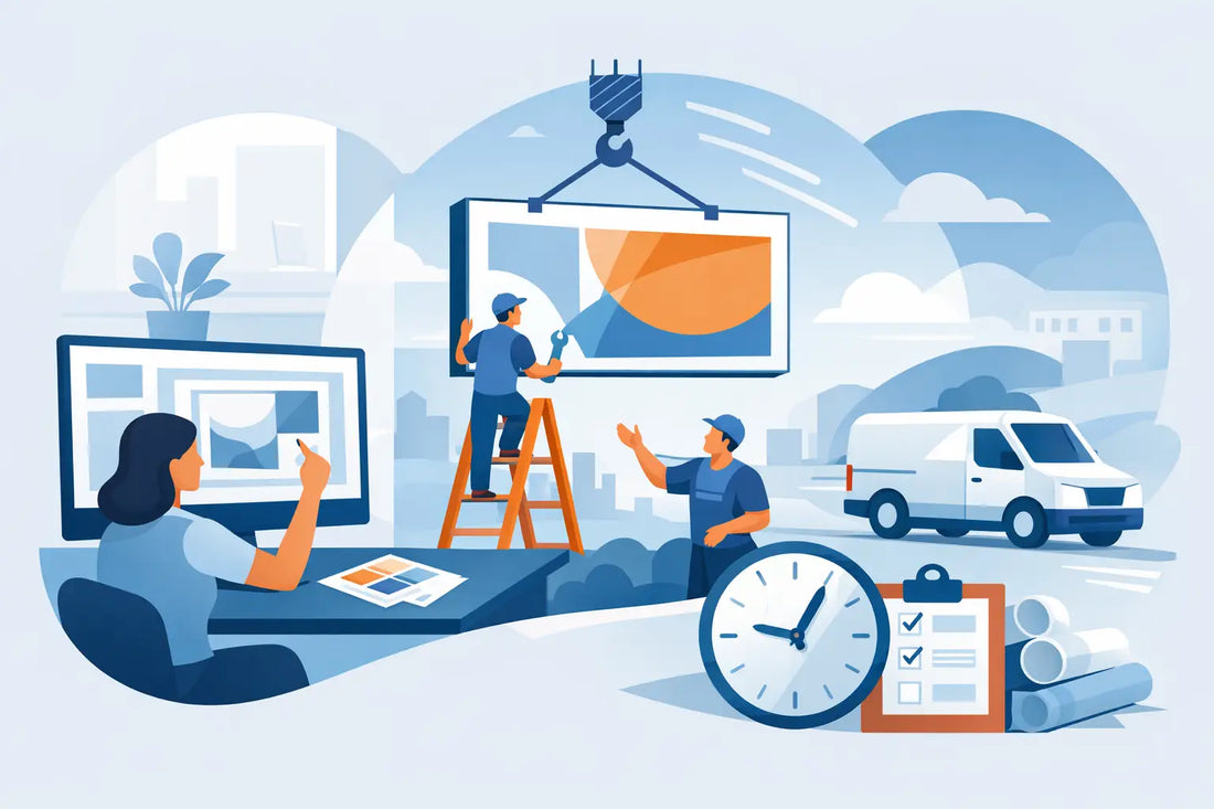 How to Order Custom Signage Without Delays