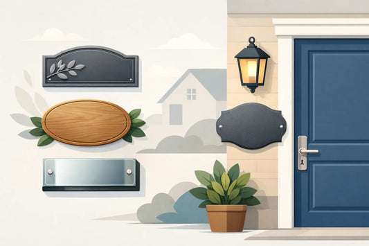 A Practical Guide to Personalised House Plaques