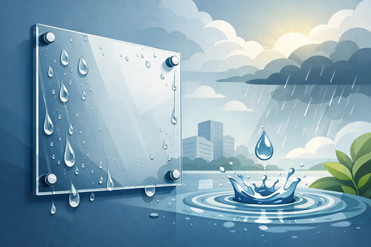 Are Acrylic Signs Waterproof? What to Expect