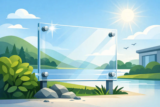 Can Acrylic Signs Go Outdoors?