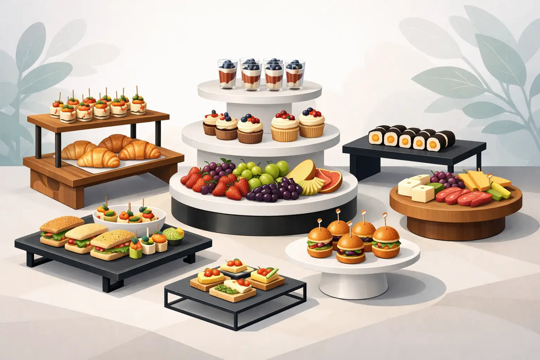 Food Display Risers That Make Every Table Work
