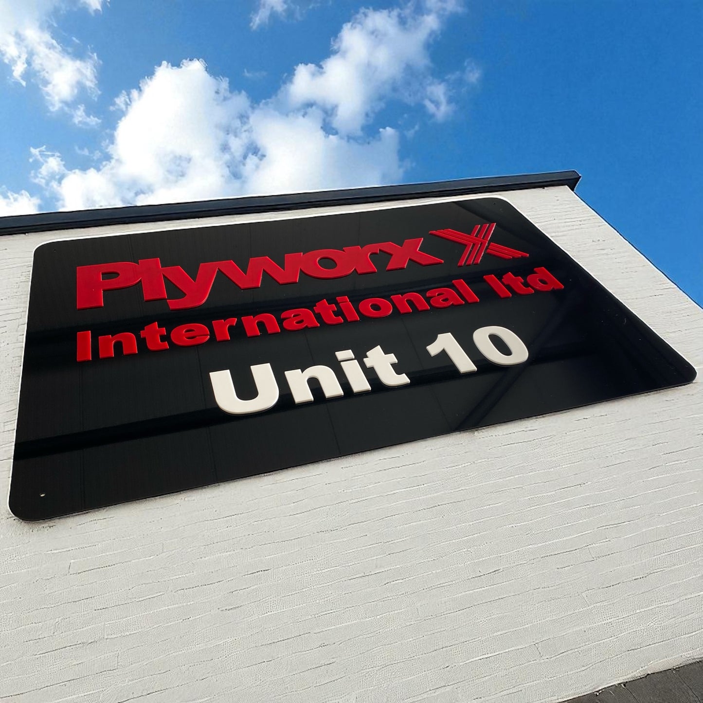 Shopfront / Warehouse Signs, Raised Letter Panel Signs