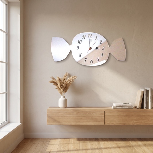 Sweetie Shaped Wall Clock Decorative Home Decor