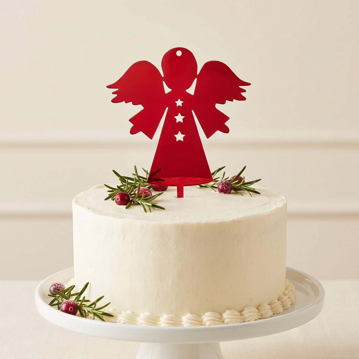 Angel Christmas Tree Ornament, Decorative Holiday Tree Topper