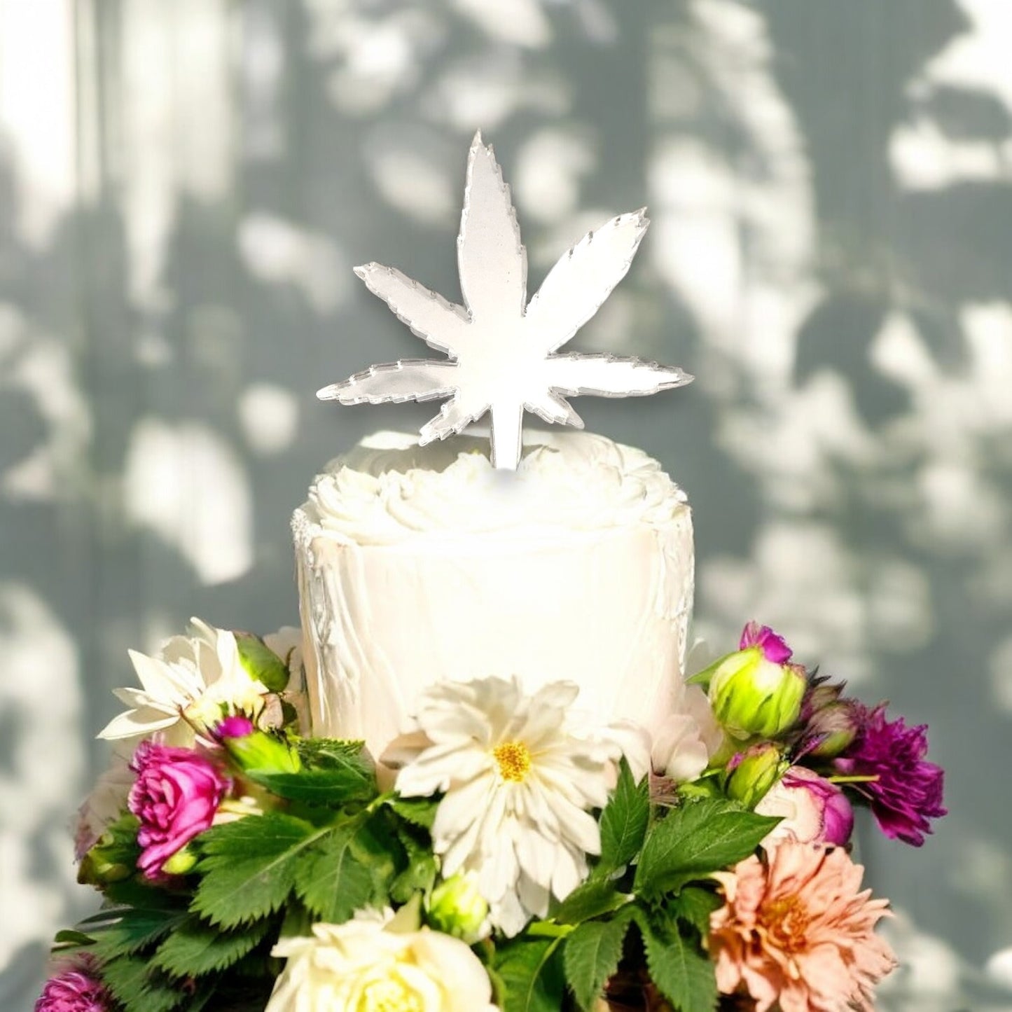 Leaf Shaped Cake Toppers