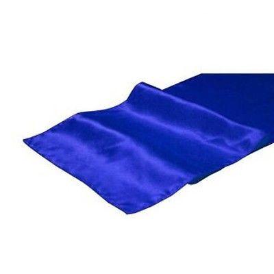 Royal Blue Satin Table Runner