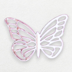 Patterned Butterfly Shaped Acrylic Mirrors, Bespoke Sizes
