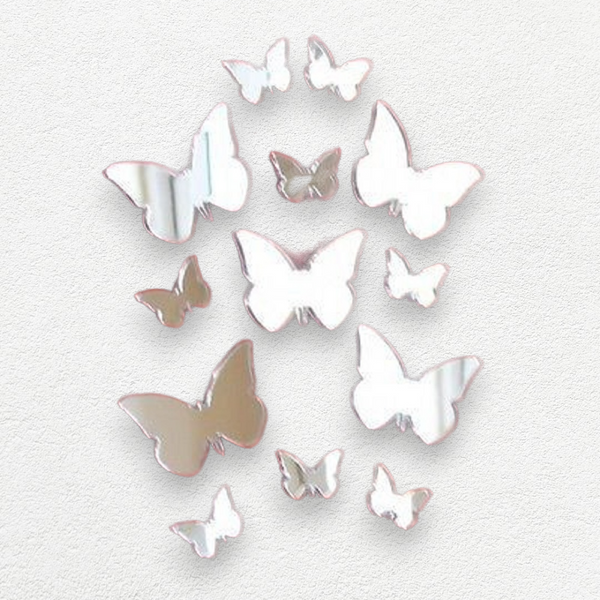 Bundles of Butterfly Acrylic Mirrors, Bespoke Sizes