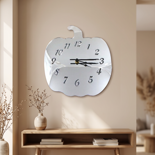 Bell Pepper Shaped Wall Clock for Kitchen Decor