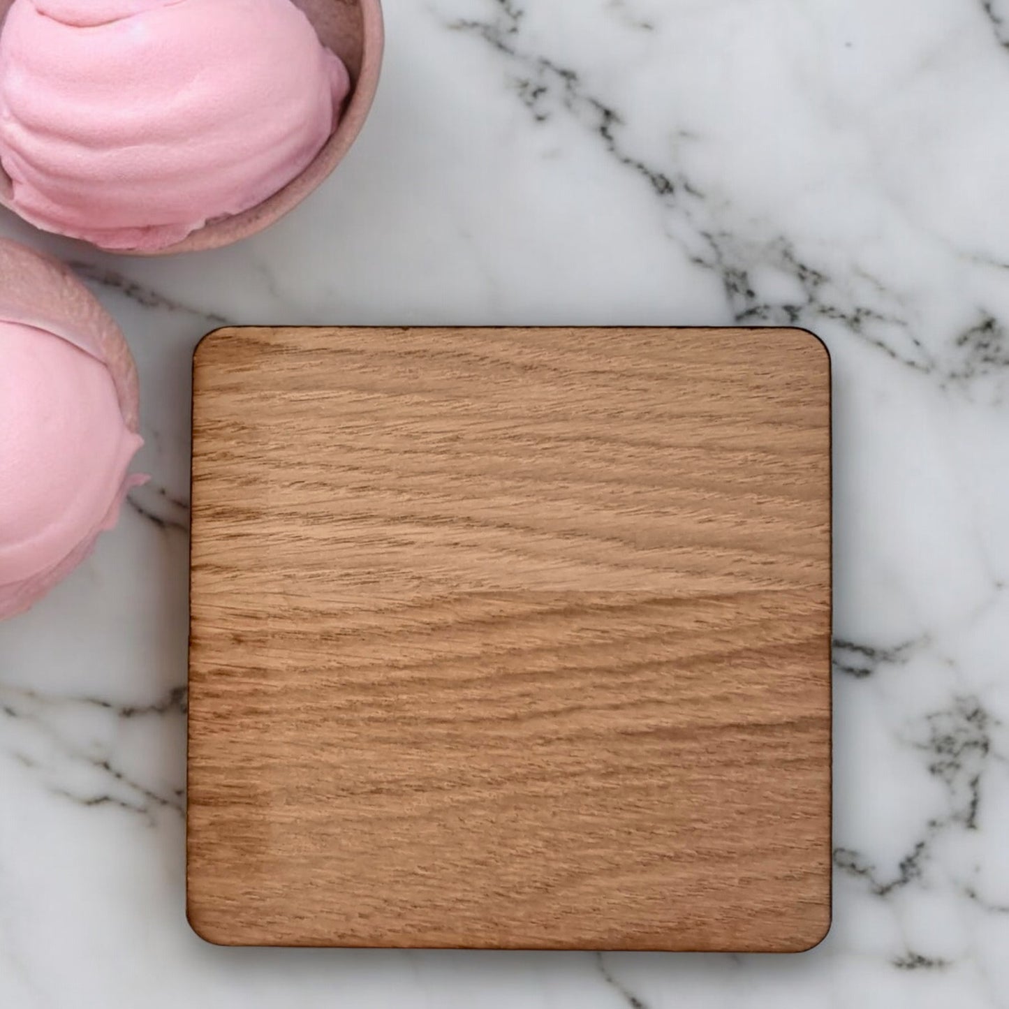 Square Placemats & Coasters - Wooden Colours