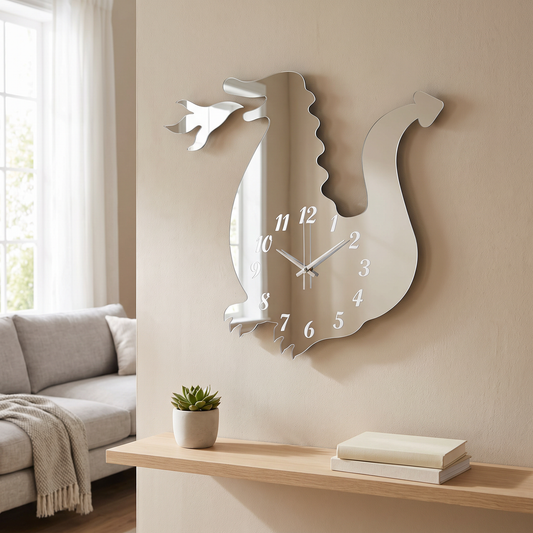 Horloges en forme de dragon - Plusieurs choix de couleurs