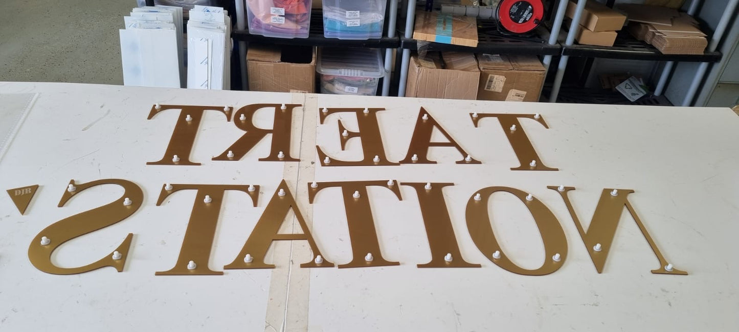 Shopfront Display Floating Signs