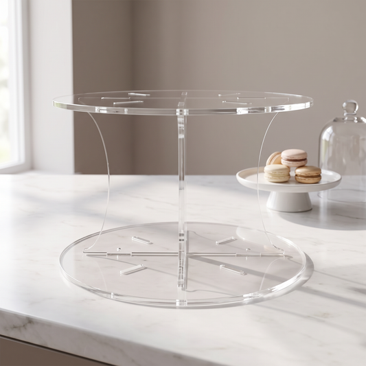 Round Cake Stand Separator for Wedding and Party Cakes