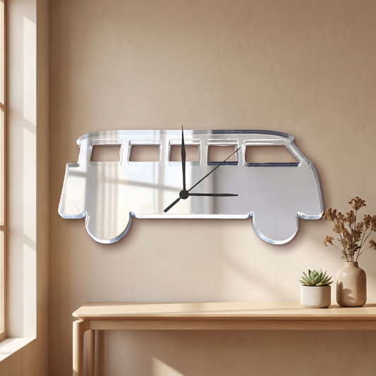 Camper Van Wall Clock - Home Decor