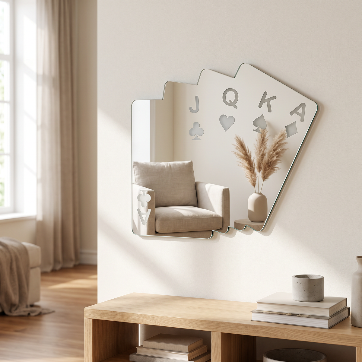 Poker Cards Mirror