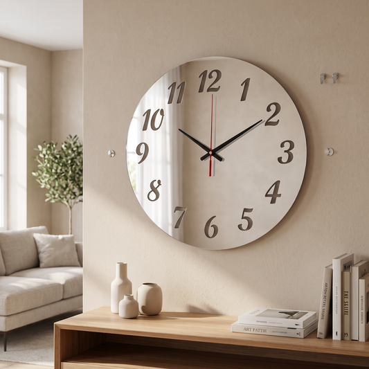 Basketball Wall Clock, Decorative Sports Room Decor