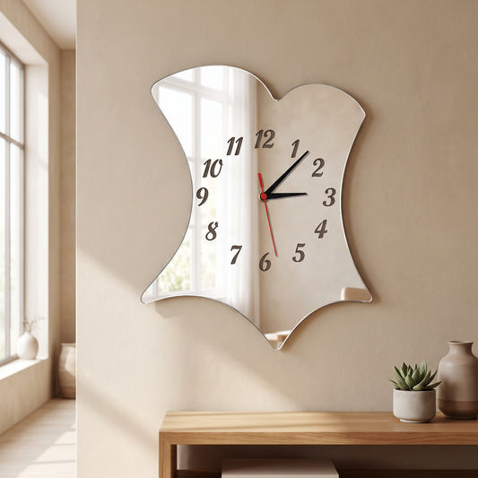 Bodice Shaped Wall Clock - Customizable Decorative Home Decor