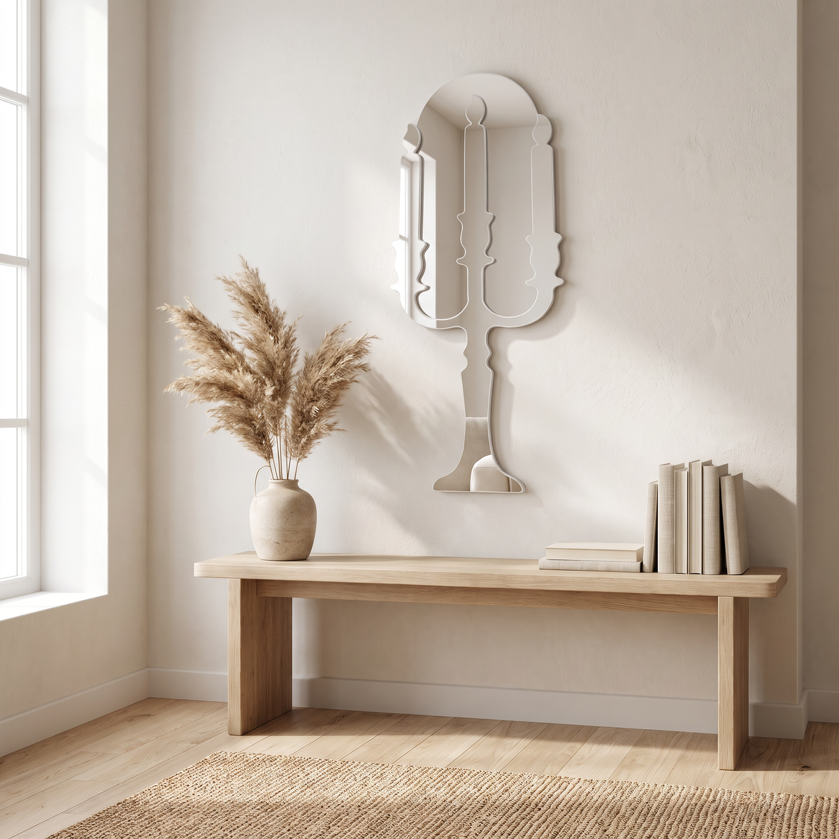 Miroir candélabre