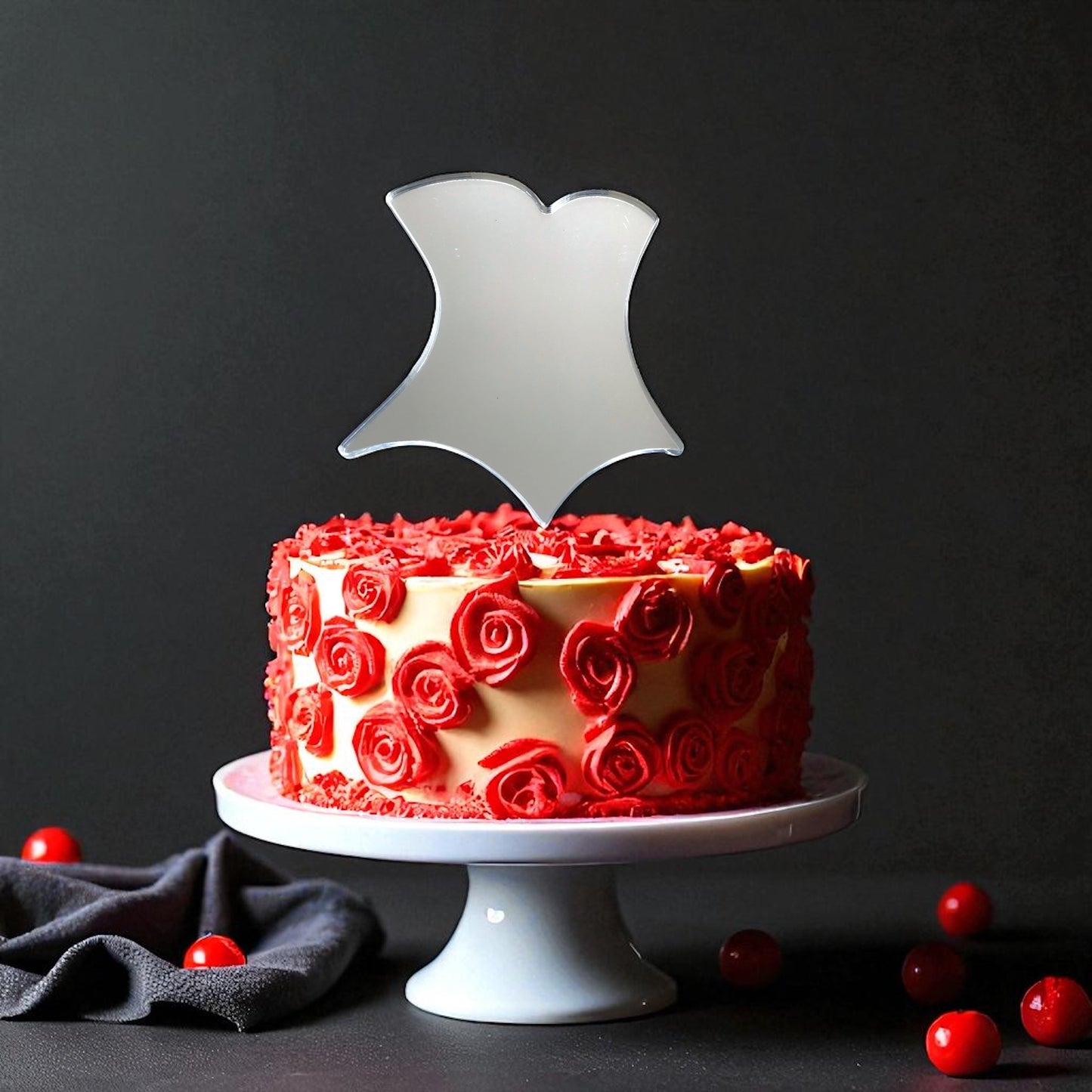 Burlesque dancing Bodice Cake Toppers