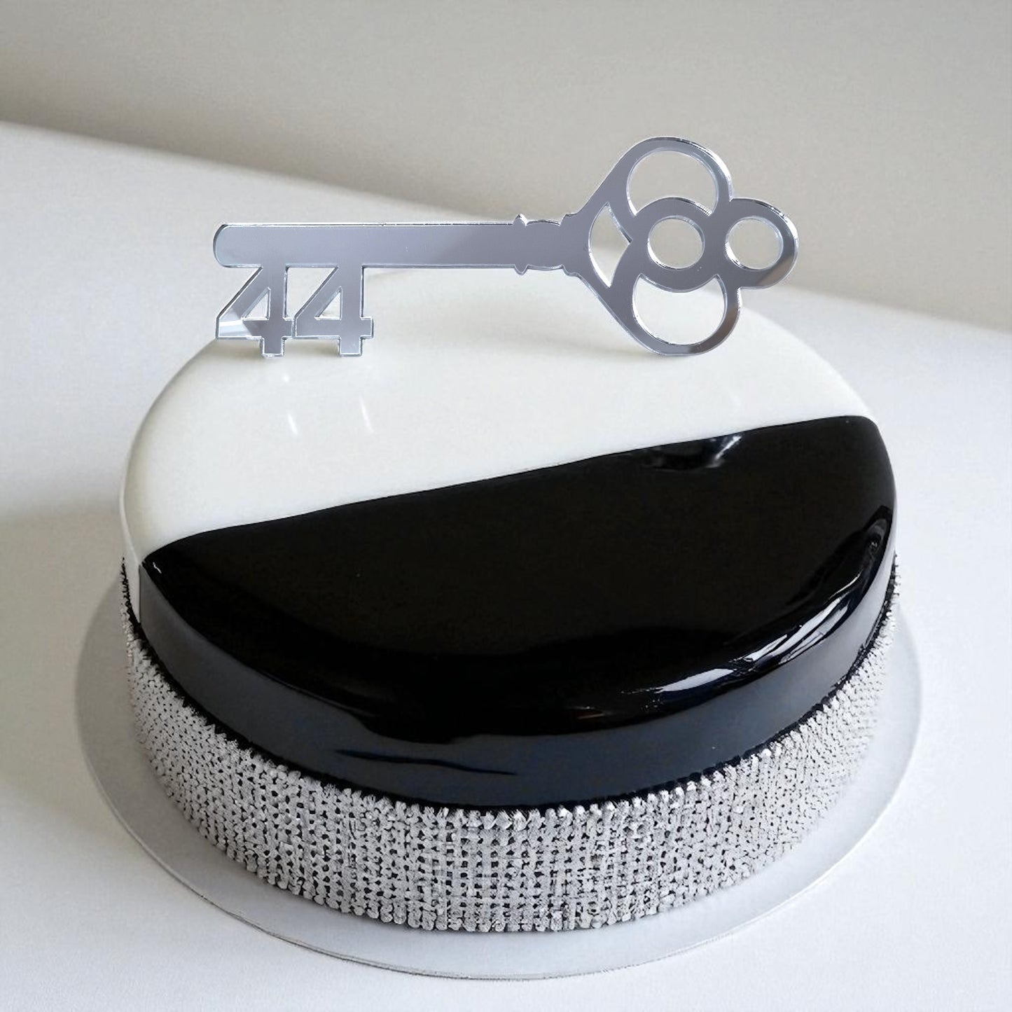 Birthday Age Key Cake Toppers