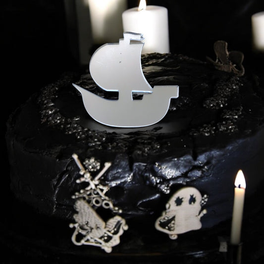 Pirate Ship Cake Toppers