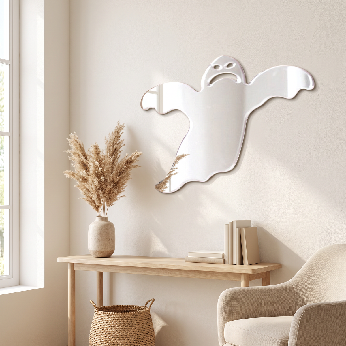 Spooky Ghost Mirror
