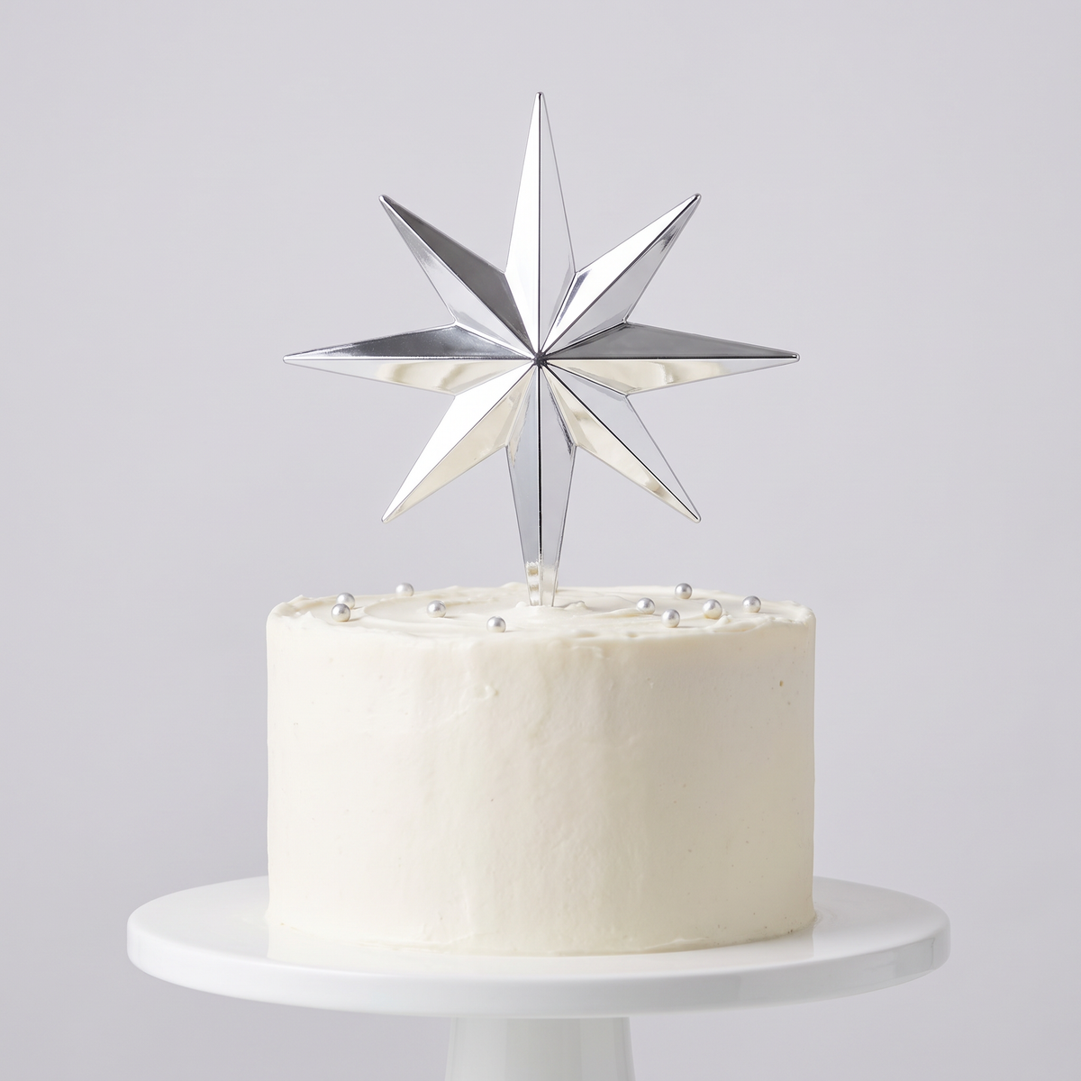 Lighted 3D Star Christmas Tree Topper Holiday Decoration