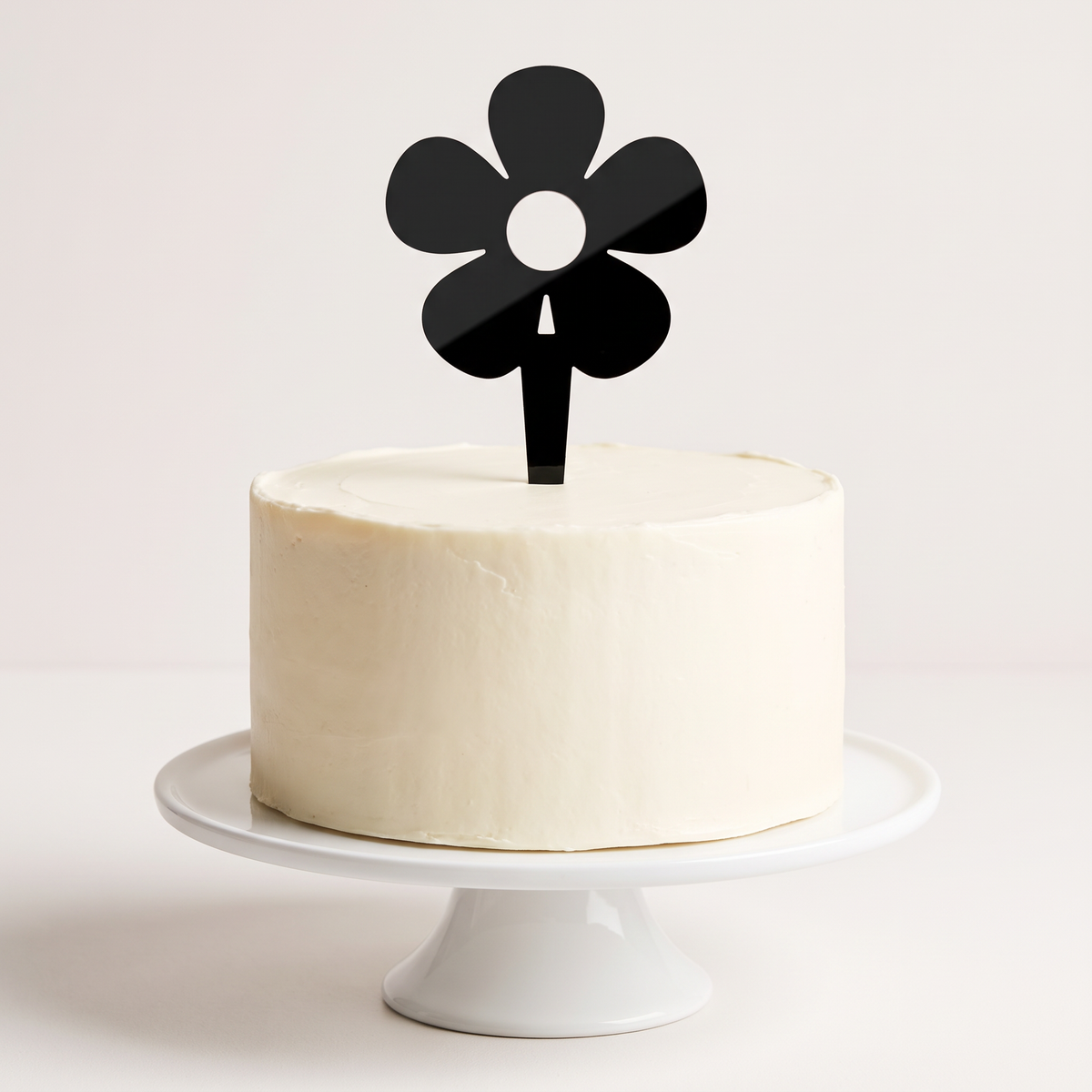 Daisy Cupcake Toppers - Recycled Paper Floral Cake Decorations