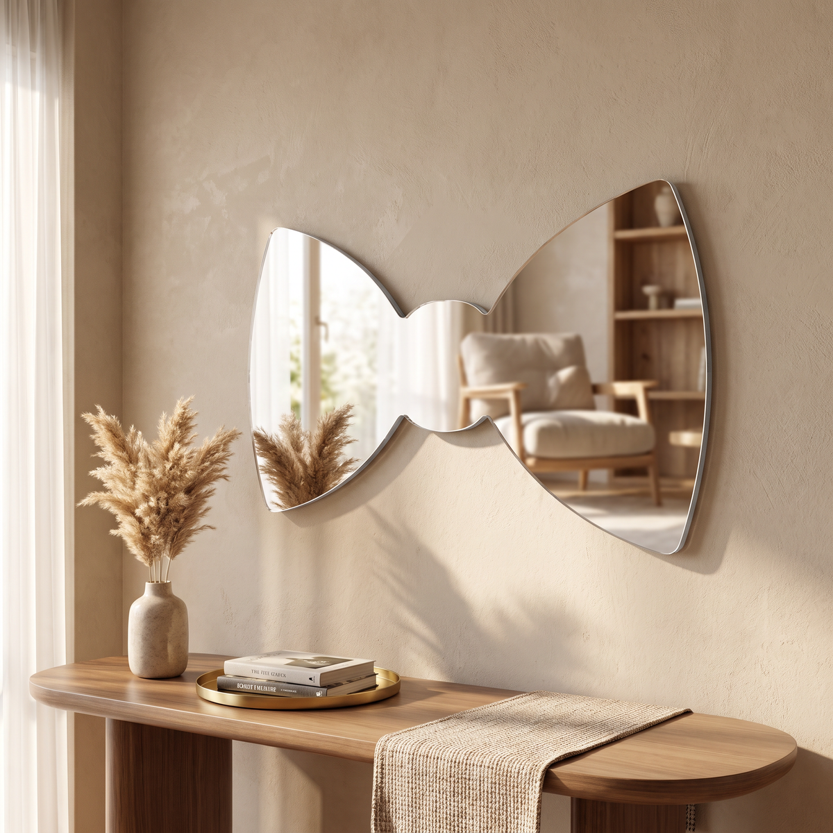 Miroir nœud papillon