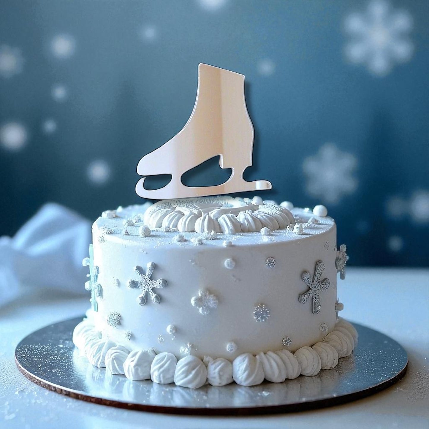 Ice Skates Cake Toppers