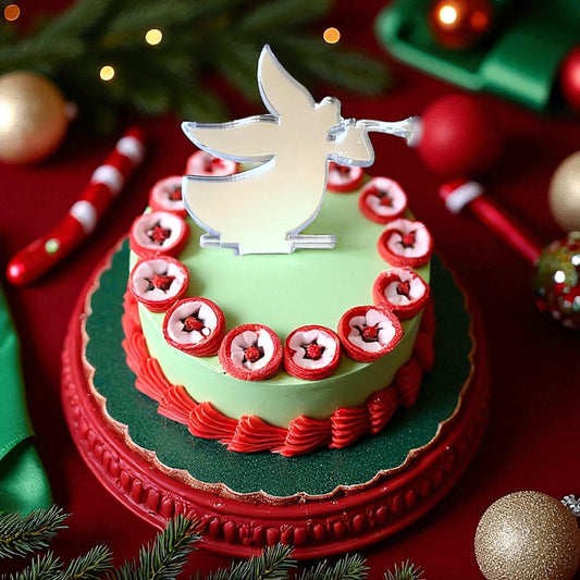 Angel Christmas Cake Toppers