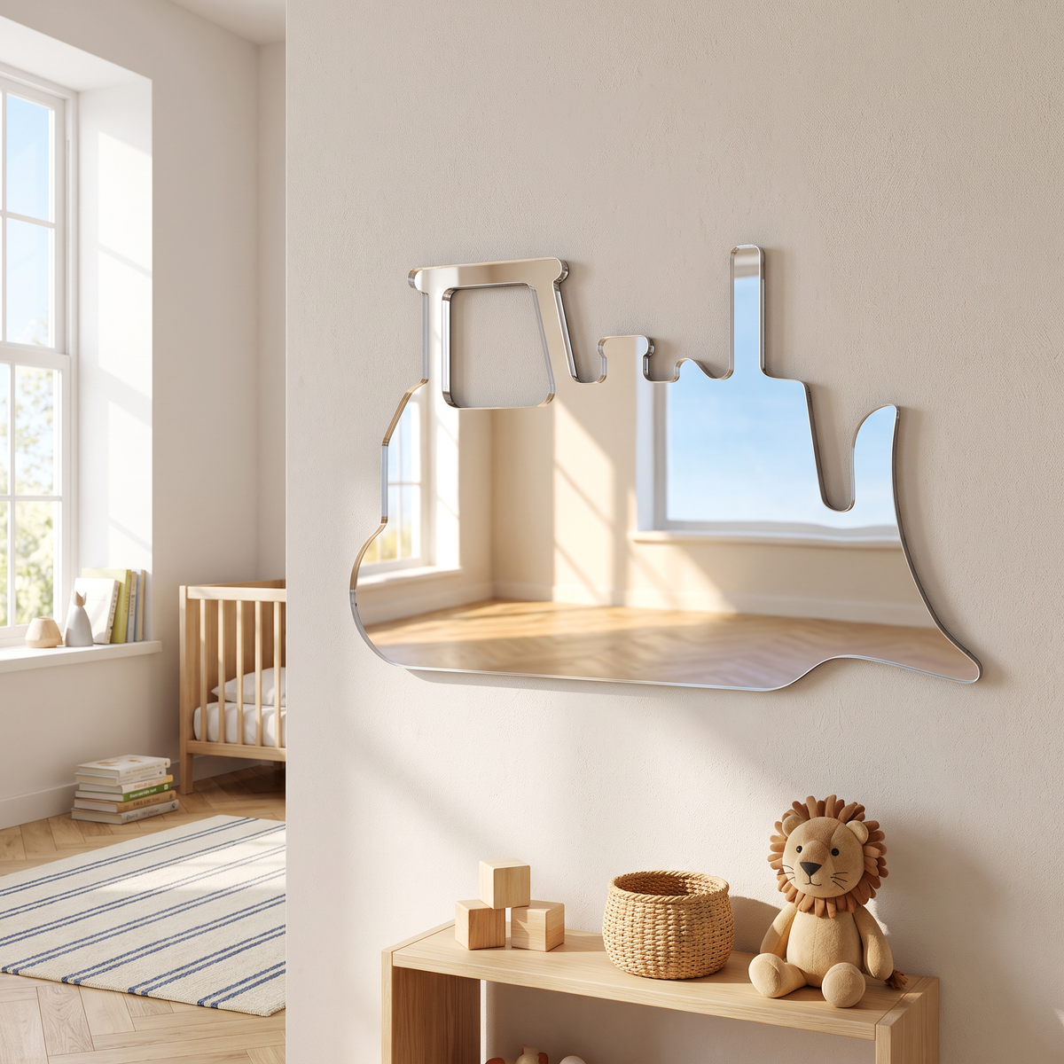 Bulldozer Mirror