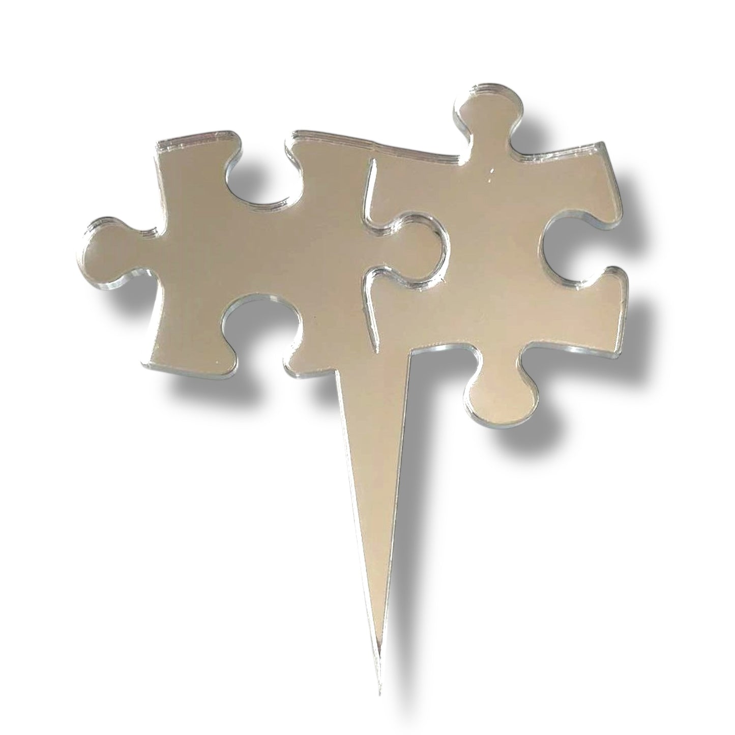 Décorations de gâteaux en forme de puzzle