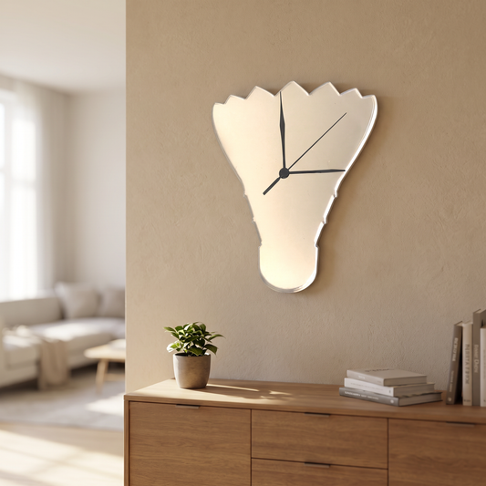 Shuttlecock Wall Clock - Decorative Badminton Sports Decor