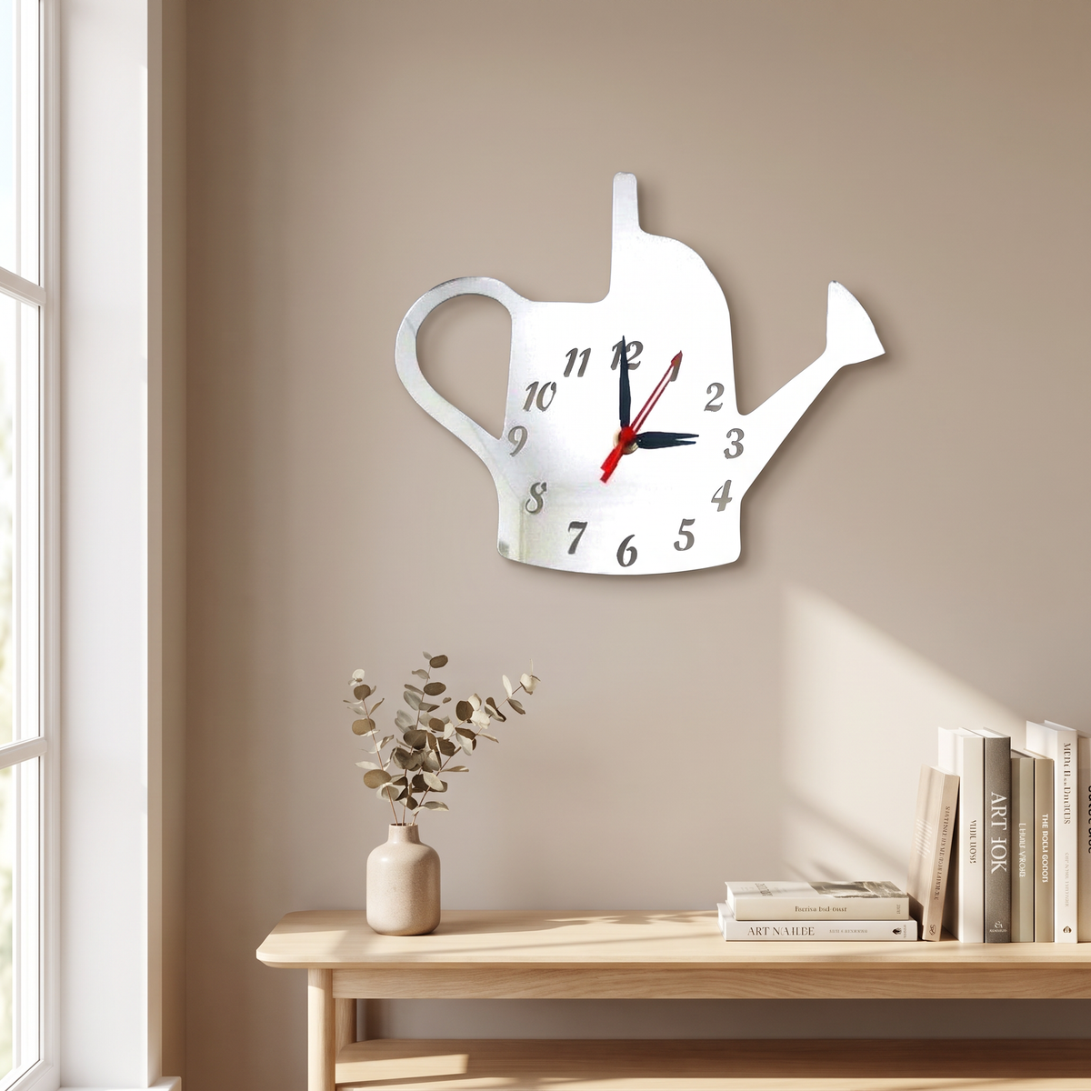 Watering Can Decorative Wall Clock