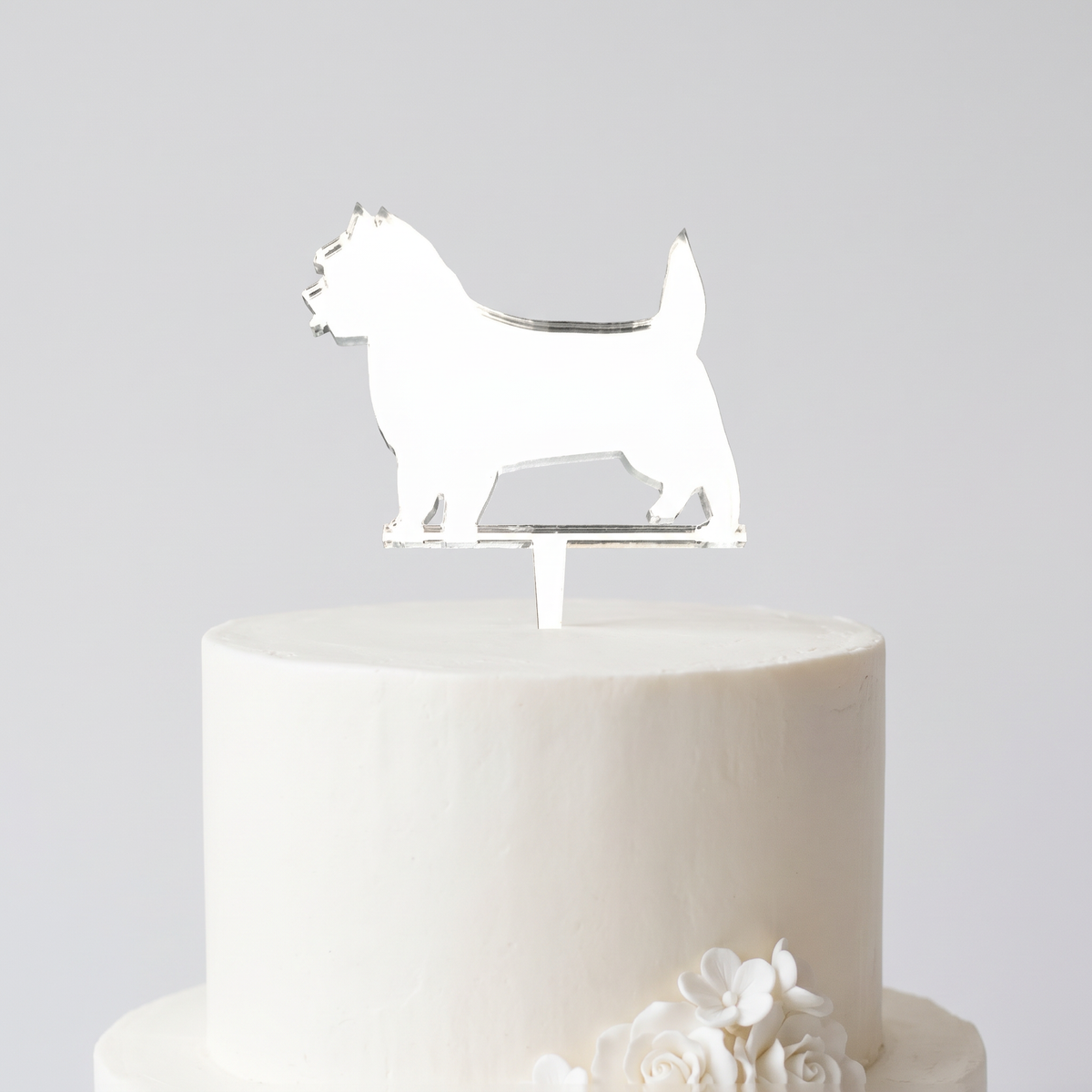 Scottish Terrier Shaped Cake Toppers for Dog Theme Parties
