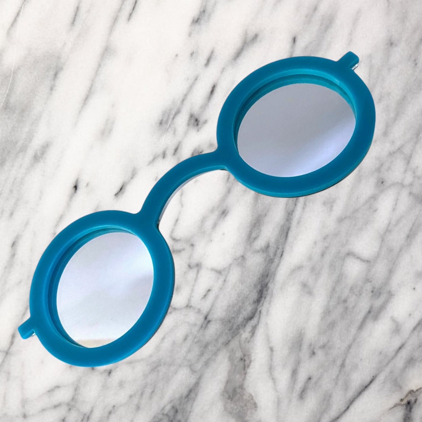 Round Glasses Shaped Wall Mirrors